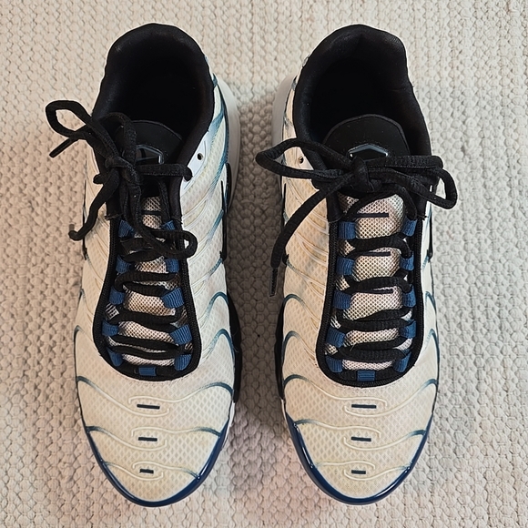 Nike Air Max Plus OG Low Top Lace Up Sneakers Shoes Blue Black White Men\'s 7 main image 5